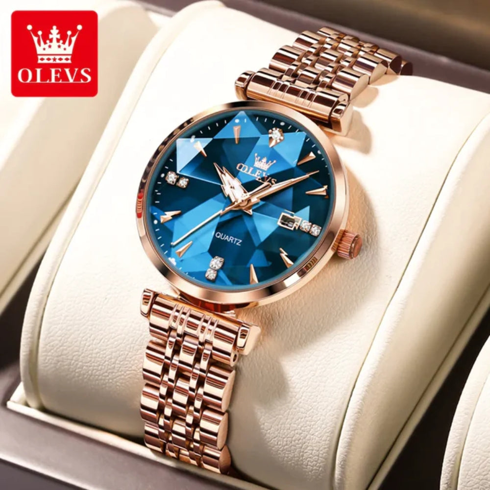 Relógio Feminino Luxo Lunar