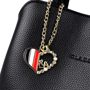 Bolsa Layered 2024 em Couro