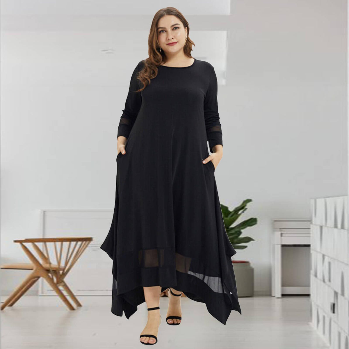 Vestido Longo Coeur - Plus Size