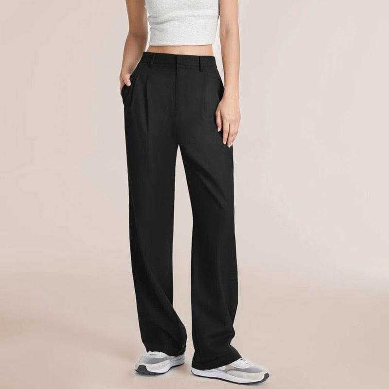 Calça Feminina de Alfaiataria Wide Leg Lovelace